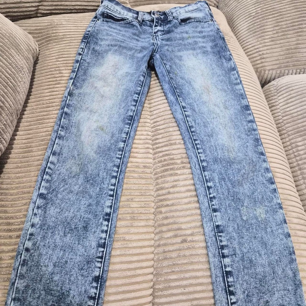 Cult of Individuality Rogue Slim Straight Kids Striped Jeans 10